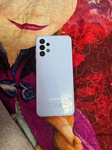 Samsung Galaxy A13, Б/у, цвет - Голубой at lalafo.kg Samsung Galaxy A13, Б/у, цвет - Голубой