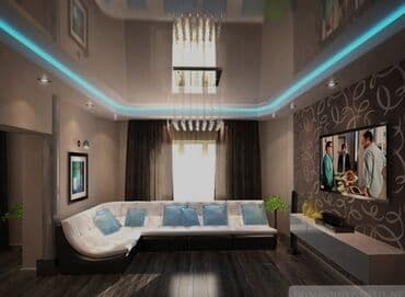 дома в новопокровке: Натяжной потолок Глянцевое, Матовое, 3D потолки Гарантия, Монтаж at lalafo.kg — 4 дома в новопокровке: Натяжной потолок Глянцевое, Матовое, 3D потолки Гарантия, Монтаж — 4