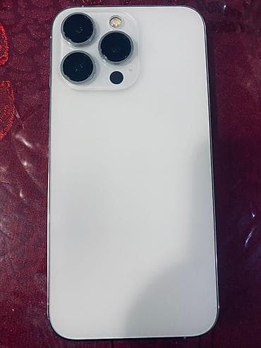 IPhone 13 Pro, Б/у, 128 ГБ, White Titanium at lalafo.kg IPhone 13 Pro, Б/у, 128 ГБ, White Titanium