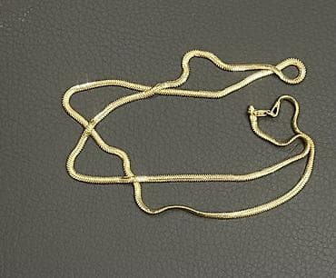 Төш белгилер: Золотая цепочка “змейка”б/у - Материал: жёлтое золото - 585 14 lalafo.kg да — 1 Төш белгилер: Золотая цепочка “змейка”б/у - Материал: жёлтое золото - 585 14 — 1