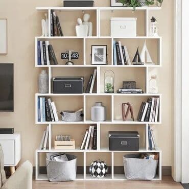 шкаф книжный большой: Книжная полка, Новый, ЛДСП, Напольная, Самовывоз, Бесплатная доставка, Платная доставка at lalafo.kg — 5 шкаф книжный большой: Книжная полка, Новый, ЛДСП, Напольная, Самовывоз, Бесплатная доставка, Платная доставка — 5