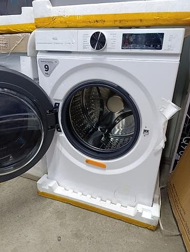 Кир жуучу автомат машина, Жаңы, TCL, 9 кг чейин, Фронталдык, Дүңүнөн lalafo.kg да — 9 Кир жуучу автомат машина, Жаңы, TCL, 9 кг чейин, Фронталдык, Дүңүнөн — 9