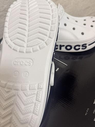 Саболор, 47, Crocs, Жаңы, түсү - Ак lalafo.kg да — 3 Саболор, 47, Crocs, Жаңы, түсү - Ак — 3