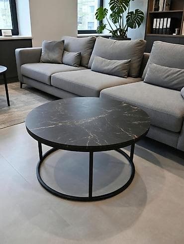 Круглый журнальный столик в современном стиле от 3000 сом - Форма at lalafo.kg Круглый журнальный столик в современном стиле от 3000 сом - Форма