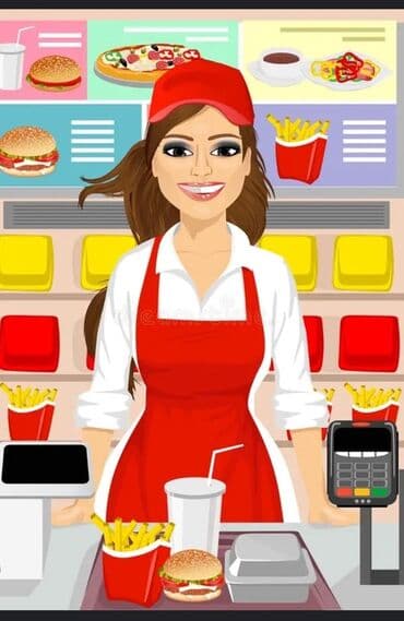 Требуется кассирша, в фастфуд С опытом и без опыта( обучим сами) at lalafo.kg Требуется кассирша, в фастфуд С опытом и без опыта( обучим сами)