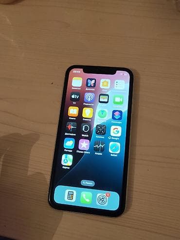 IPhone Xr, Б/у, 64 ГБ, Black Titanium, Коробка, 84 % at lalafo.kg IPhone Xr, Б/у, 64 ГБ, Black Titanium, Коробка, 84 %