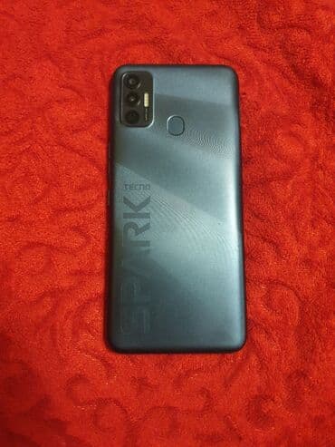 Tecno Spark 7, Б/у, 32 ГБ, цвет - Серый, 2 SIM at lalafo.kg Tecno Spark 7, Б/у, 32 ГБ, цвет - Серый, 2 SIM