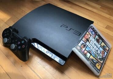 Sony PlayStation 3 Slim 500ГБ HDD, черный Resale. В наличии есть б/у и at lalafo.kg Sony PlayStation 3 Slim 500ГБ HDD, черный Resale. В наличии есть б/у и