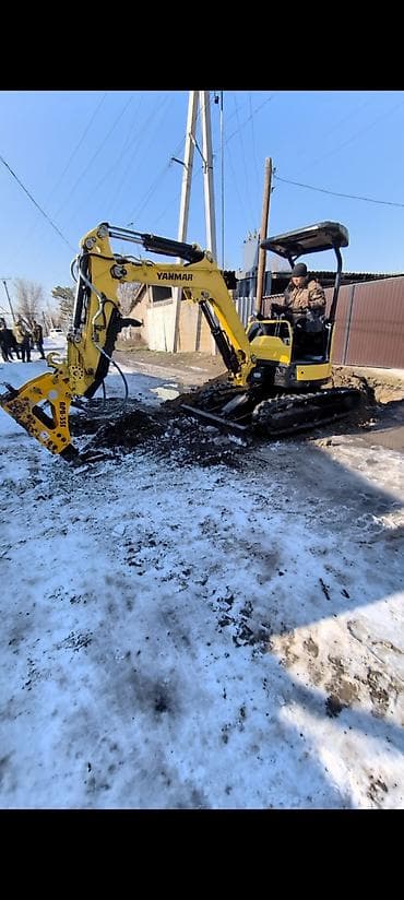 строитель пескоблок: Rent out Гусеничный экскаватор, 3 тонн, 0,5 м³, Почасово at lalafo.kg — 1 строитель пескоблок: Rent out Гусеничный экскаватор, 3 тонн, 0,5 м³, Почасово — 1