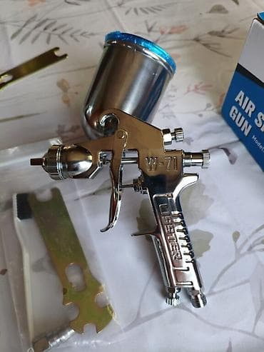 Кельмы: Пневматический краскопульт, Новый, В наличии at lalafo.kg — 2 Кельмы: Пневматический краскопульт, Новый, В наличии — 2