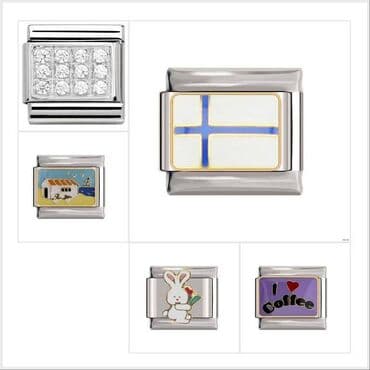 Модульные Звенья/Чармы для Наборных Браслетов (Nomination Style)! ✨ 💖 at lalafo.kg Модульные Звенья/Чармы для Наборных Браслетов (Nomination Style)! ✨ 💖