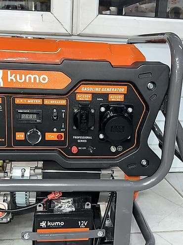 Өрт жабдуулары: Бензиновый генератор Kumo KGFE12000ES - Номинальная/макс. мощность lalafo.kg да — 5 Өрт жабдуулары: Бензиновый генератор Kumo KGFE12000ES - Номинальная/макс. мощность — 5