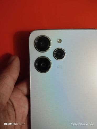 Redmi, Redmi Note 12, Б/у, цвет - Серебристый at lalafo.kg Redmi, Redmi Note 12, Б/у, цвет - Серебристый