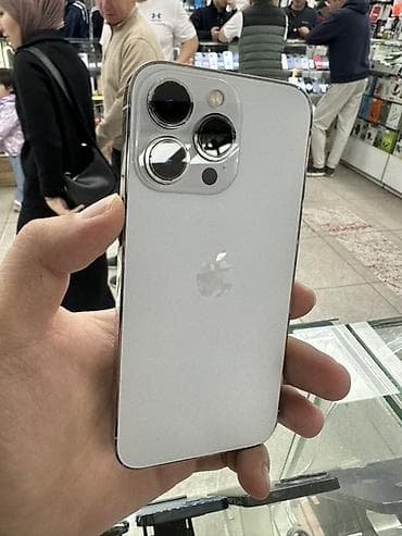 IPhone 13 Pro, Б/у, 256 ГБ, Серебристый, 87 % at lalafo.kg IPhone 13 Pro, Б/у, 256 ГБ, Серебристый, 87 %