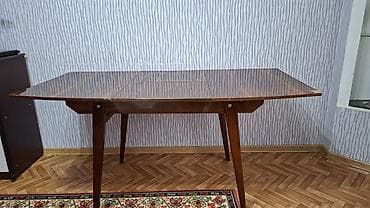 Стол трансформер Для кухни, Раскладной стол, цвет - Коричневый at lalafo.kg Стол трансформер Для кухни, Раскладной стол, цвет - Коричневый