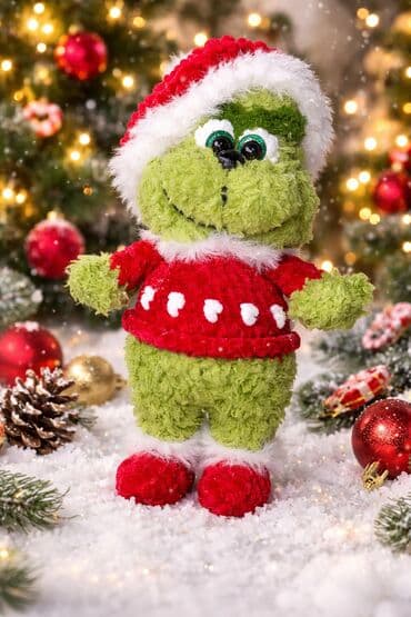 ОТВЕЧАЮ ТОЛЬКО НА ВАТСАП + Гринч ручной работы! 1350 сом (могу за at lalafo.kg ОТВЕЧАЮ ТОЛЬКО НА ВАТСАП + Гринч ручной работы! 1350 сом (могу за