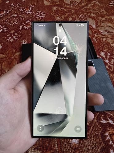 Samsung Galaxy S24 Ultra, Б/у, 256 ГБ, цвет - Серый, 1 SIM at lalafo.kg Samsung Galaxy S24 Ultra, Б/у, 256 ГБ, цвет - Серый, 1 SIM