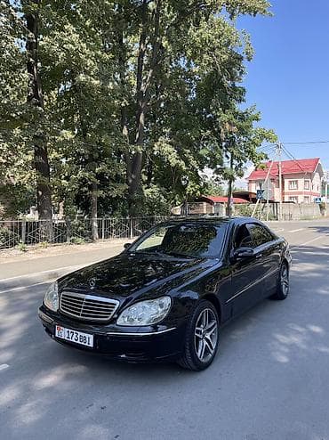 Mercedes-Benz S-Class: 1999 г., 5 л, Автомат, Бензин, Седан lalafo.kg да Mercedes-Benz S-Class: 1999 г., 5 л, Автомат, Бензин, Седан