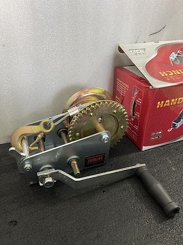 Ручная лебедка Hand Winch WOS-2000 - Тяговое усилие: 2000 lbs (около at lalafo.kg Ручная лебедка Hand Winch WOS-2000 - Тяговое усилие: 2000 lbs (около