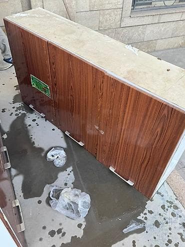 Ашкана үчүн тумбалар: Ашкана үчүн тумба, Жуугучу менен, Полго орнотулма, ДСП, түсү - Күрөң lalafo.kg да — 1 Ашкана үчүн тумбалар: Ашкана үчүн тумба, Жуугучу менен, Полго орнотулма, ДСП, түсү - Күрөң — 1