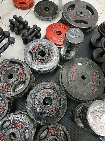 Блины для штанги в спортивном магазине sportworldkg. 1кг - 148 сом at lalafo.kg Блины для штанги в спортивном магазине sportworldkg. 1кг - 148 сом