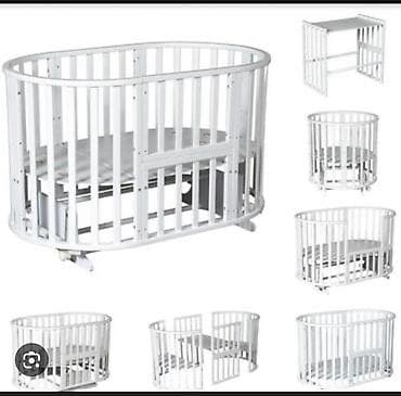 Бала үчүн комод: Балдар үчүн трансформер керебет, Башка түрү, түсү - Ак lalafo.kg да — 1 Бала үчүн комод: Балдар үчүн трансформер керебет, Башка түрү, түсү - Ак — 1