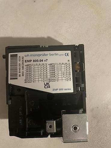 Новый Монетоприемник WH Münzprüfer Berlin EMP 800.04 v7 (серия EMP lalafo.kg да Новый Монетоприемник WH Münzprüfer Berlin EMP 800.04 v7 (серия EMP