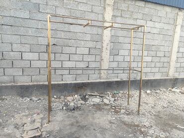 Металлическая стойка/рамка для одежды и витрин - Конструкция из at lalafo.kg Металлическая стойка/рамка для одежды и витрин - Конструкция из