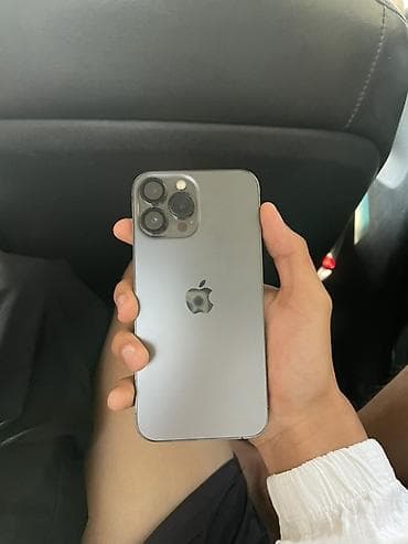 IPhone 13 Pro, Б/у, 128 ГБ, Серебристый, Зарядное устройство, 81 % at lalafo.kg IPhone 13 Pro, Б/у, 128 ГБ, Серебристый, Зарядное устройство, 81 %