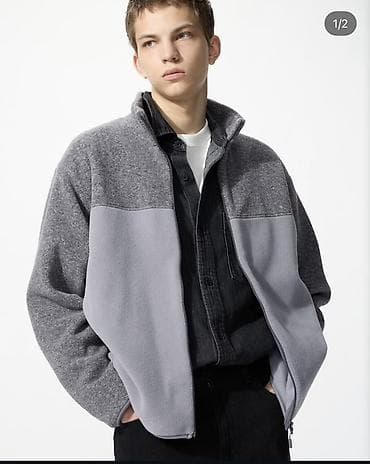 Новая флисовая куртка Юникло (уни), размер s m цена 2000 с at lalafo.kg Новая флисовая куртка Юникло (уни), размер s m цена 2000 с