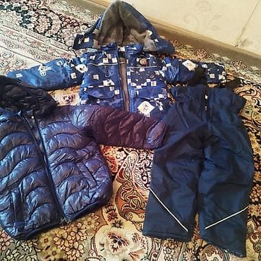 Комплект, цвет - Синий at lalafo.kg Комплект, цвет - Синий