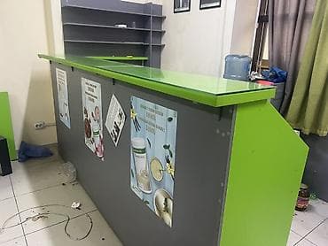 Стойка ресепшен/барная стойка с рабочей зоной и мойкой - Комплект at lalafo.kg Стойка ресепшен/барная стойка с рабочей зоной и мойкой - Комплект