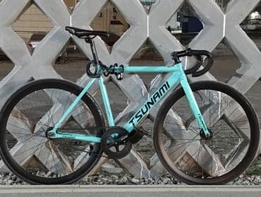 Городской велосипед, Tsunami, Рама S (145 - 165 см), Б/у at lalafo.kg Городской велосипед, Tsunami, Рама S (145 - 165 см), Б/у
