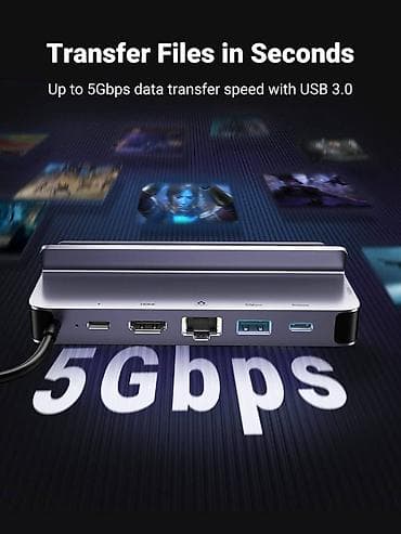 UGREEN 6-in-1 Dock для Steam Deck / ROG Ally / Legion Go / ASUS ROG lalafo.kg да — 4 UGREEN 6-in-1 Dock для Steam Deck / ROG Ally / Legion Go / ASUS ROG — 4