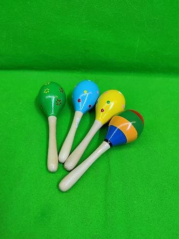 Маракас игрушка деревянная в ассортименте🥁 Комплектация товара: 1 из at lalafo.kg Маракас игрушка деревянная в ассортименте🥁 Комплектация товара: 1 из