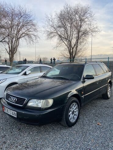 Audi A6: 1995 г., 2.6 л, Механика, Бензин, Универсал at lalafo.kg Audi A6: 1995 г., 2.6 л, Механика, Бензин, Универсал