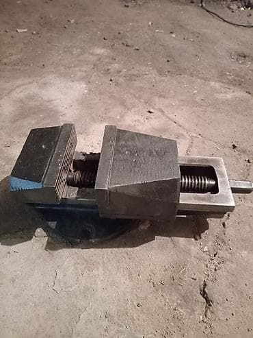 Кармагычтар: Тиски слесарно-фрезерные поворотные ширана по губкам 12.5см lalafo.kg да — 1 Кармагычтар: Тиски слесарно-фрезерные поворотные ширана по губкам 12.5см — 1