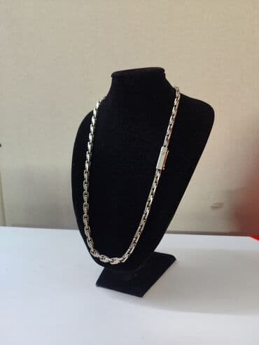 Цепь "Московский Бит" Серебро 925°проба Ручная работа Замок-Коробка at lalafo.kg Цепь "Московский Бит" Серебро 925°проба Ручная работа Замок-Коробка