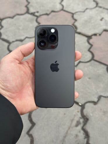 IPhone 14 Pro, Б/у, 128 ГБ, Space Gray, 78 % at lalafo.kg IPhone 14 Pro, Б/у, 128 ГБ, Space Gray, 78 %