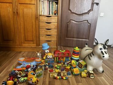 Набор детских развивающих игрушек для малышей (примерно 6–36 мес.) В at lalafo.kg Набор детских развивающих игрушек для малышей (примерно 6–36 мес.) В
