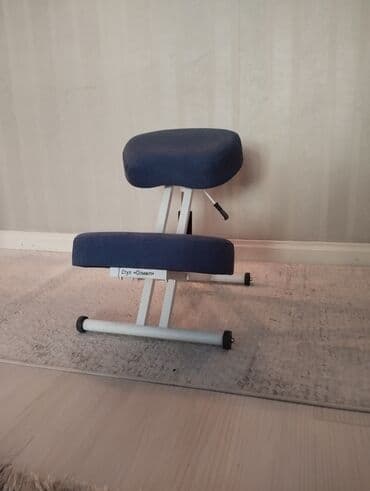 Офис отургучтары: Кеңсе отургучу, түсү - Көк, Темир lalafo.kg да — 2 Офис отургучтары: Кеңсе отургучу, түсү - Көк, Темир — 2