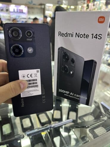 Redmi, Redmi Note 14 Pro, Колдонулган, 256 ГБ, түсү - Кара, 2 SIM lalafo.kg да Redmi, Redmi Note 14 Pro, Колдонулган, 256 ГБ, түсү - Кара, 2 SIM
