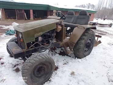 Kubota Мини-тракторлор: Самодельный многоцелевой мини-трактор/вездеход на базе автомобильных lalafo.kg да — 1 Kubota Мини-тракторлор: Самодельный многоцелевой мини-трактор/вездеход на базе автомобильных — 1