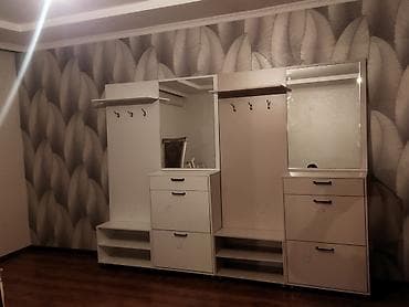 Прихожая модульная в современном стиле, светлый оттенок (белый at lalafo.kg Прихожая модульная в современном стиле, светлый оттенок (белый