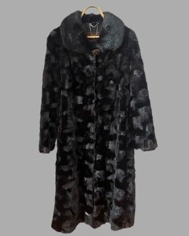 Шуба, Норка, Длинная модель, 4XL at lalafo.kg Шуба, Норка, Длинная модель, 4XL