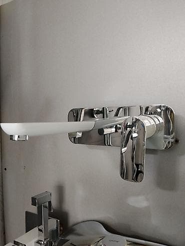 Суу аралаштыргычтар: Настенный смеситель для умывальника/ванны с изливом - Тип lalafo.kg да — 1 Суу аралаштыргычтар: Настенный смеситель для умывальника/ванны с изливом - Тип — 1