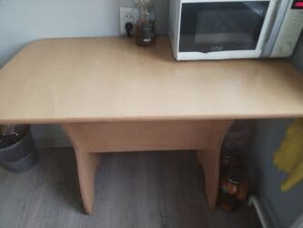 Кухонный стол, Б/у, Прямоугольный, Нераскладной at lalafo.kg Кухонный стол, Б/у, Прямоугольный, Нераскладной