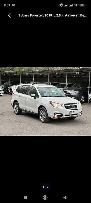 Subaru Forester: 2018 г., 2.5 л, Автомат, Бензин, Кроссовер at lalafo.kg Subaru Forester: 2018 г., 2.5 л, Автомат, Бензин, Кроссовер