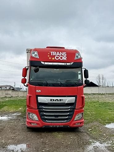 Тягач, DAF, 2018 г., Тентованный at lalafo.kg Тягач, DAF, 2018 г., Тентованный