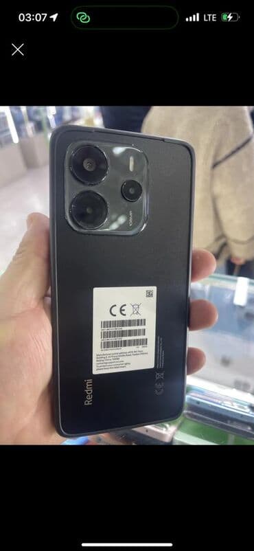 Redmi, Redmi Note 14, цвет - Черный at lalafo.kg Redmi, Redmi Note 14, цвет - Черный